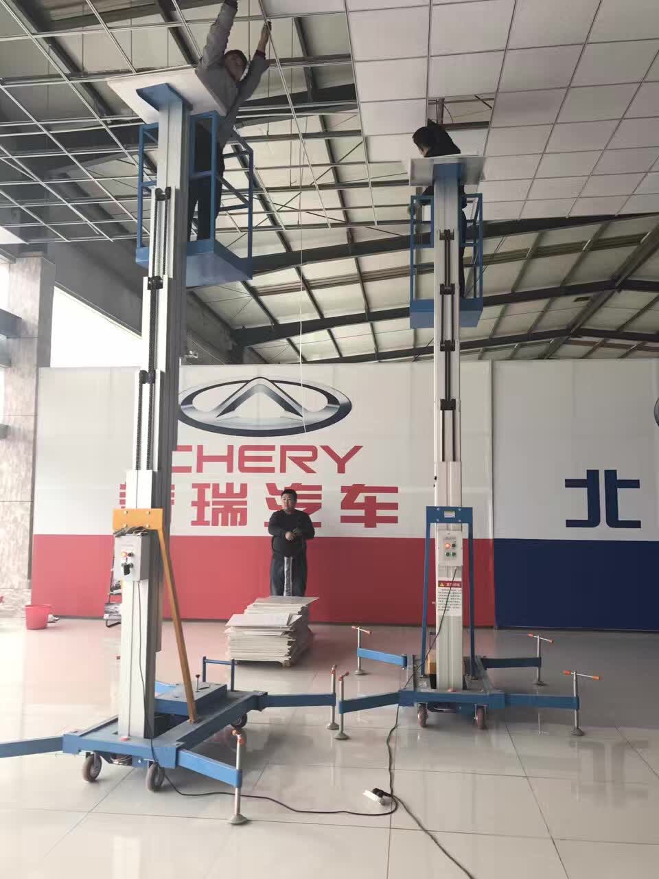 鋁合金平臺裝修4S店